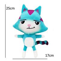 Plush Animals Gabby Dollhouse Lovely Plush Gaby Toy Plush House Cat Doll Cartoon Stuffed Animals Mermaid Cat Plushie Dolls Kids