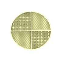 Silicone Dog Lick Mat Anxiety Relief Anti-choking Pet Food Mat Slow Feeder Bowl Licking Mat Toy for Small Medium Large Breed Dogs B geltona