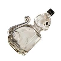 Elegant Streamlined Borosilicate Glass Cats Whiskeys Decanter Feature Secure Closures For Easy Pouring And Pubs Decors 1