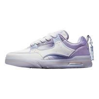 Genshin Impact x Anta Aojie  Qiqi  Collab Box Women Low-top Skate Shoes White Purple 122518040X-1 35.5