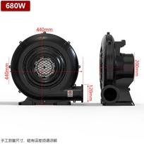 Aokewen 680W Air Blower for Inflatables