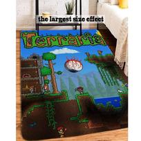 1PC Game T-Terraria Cool Door Mat Washable Non-Slip Living Room Sofa Chairs Area Mat Kitchen Doormat Area Rug 40cm x 60cm