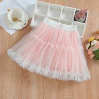 Girls' Tutu Skirts Spring/Summer Baby Soft Cake Skirts Tulle Skirts Puff Skirts Princess Skirts Short Skirts—Versatile Styles 90cm rožinė