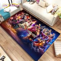 3D King of Fighters Retro Game Gamer Area Rug,Carpet Rug for Home Living Room Bedroom Sofa Doormat Decor,kids Non-slip Floor Mat 40cm x 60cm