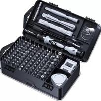 Precision Screwdriver Set,Mini Repair Tool Kit with Torx Triwing,Professional Laptop Computer Repair Tool,Magnetic Screwdriver (Black,115P) juoda
