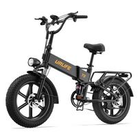 Electric Bike Adult URLIFE T5 1500W Motor 48V13AH Battery 20 inch Fat Tire All Terrain Off-Road Electric Bicycle juoda