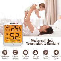 ThermoPro TP53 Digital Indoor Home Thermometer Hygrometer Temperature Humidity Sensor Backlight Weather Station For Room