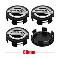 4Pcs Car Wheel Center Hub Caps Rims Cover for Nissan Qashqai j11 Juke GTR X-Trail Patrol Micra Navara Tiida Murano Sentra Leaf