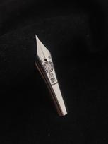 Exclusive Twelve Zodiac Sign No.6 Pen Nib Unit Physics Series/Schrödinger’s Cat/Adapted BOCK Pen Holder Fountain Pen Accessories (as the picture,EF(0.38mm))