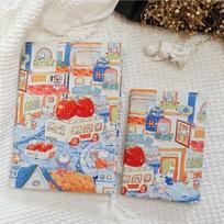 A5 A6 Rabbit Town Book Cover Planner Case Cover Protective Shell Journal Cover Protector Office Stationery Supplies (as the picture,A6)