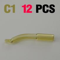 MNFT 12PCS European Fishing Accessories Carp Hook Sleeve and Tackle Fishing Tackle Tube Swivel