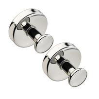 2pack Kitchen stainless suction cup hook, bathroom strong hook, no