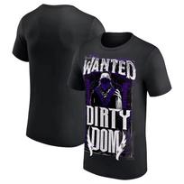 25ss Men's T-shirt Jacob Fatu Wolf Black New Wrestling Hot Selling New Summer Women Short Sleeve Cotton Tee Casual Oversized Top S