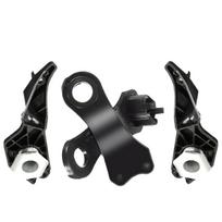 Automobilio priekinio žibinto remonto komplektas laikikliai klipsai BMW 5 serijos E60 E61 63126949634 63126949633 63126941478 63126942478 juoda