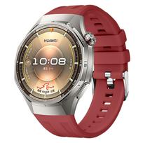 Silicone Band for HUAWEI watch GT 6 Pro 46mm gt6 pro Accessories Sport Bracelet Correa Replacement Wrist Belt HUAWEI GT6 Strap HUAWEI GT 6 Pro raudona