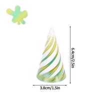 Printed 3D Spiral Cone Impossible Passthrough Fidget Toy Three-Dimensional Spiral Decompression Spinning Ornament Relief Toys