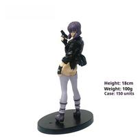 In Ghost The Koukaku Kidoutai Motoko Kusanagi Captain Anime Desktop Decoration Model Figurine Gift For Kids Adults Children's Birthday Gift Holiday