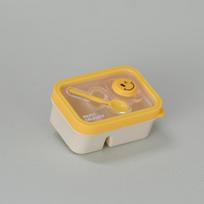 Lunch Mini Box Cute Smile Bneto Dollhouse Home Decorations Mini Food Storage Box Pretend Play Kiitchen Toy Accessories Only Box
