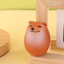 Shiba Creative Inu Realistic Egg Shape Pvc Desktop Decoration Dog  Egg Union Decorations For Home Offices Fun Christmas Gifts