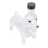 Dachshund Shape Whiskeys Decanter 300ml Glass Bottle for Whiskeys Enthusiasts and Home Decoration 1