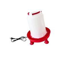 Electric Heated Waterer Efficient Heating Solution Water Dispenser for Poultry Backyard Farm Winter Use Watering Supply