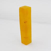 Huge Rough 123 Ct Natural Yellow Sapphire Earth Mined CERTIFIED Loose Gemstone 82.6 mm approx geltona