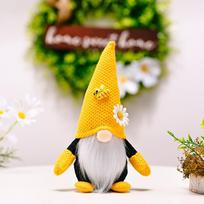 New Daisy Bee Day Standing No Face Doll Figurine For Home Decor And Harvest Season Daisy Bee Doll Male
