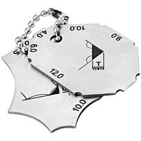 Right Angle Weld Gauge Welding Inspection Stainless Steel Angle Welding Gauge Weld Seam Size From 4.0mm To 18.0mm