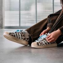 adidas Superstar II Cow Print Crystal Linen (Women's) 38.5
