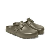 Birkenstock Boston Essentials Unisex Fashion EVA Anti-wear Clogs Green Regular Fit 1026215 42