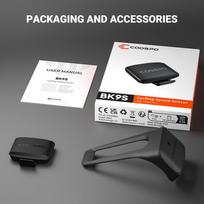 Coospo BK9S Speed Sensor ANT+ Bluetooth Computer Speedmeter Bike Accessories Compatible with Wahoo BK9S