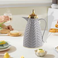 Insulated Thermal Coffee Carafe Tea Kettle Dispenser Decanter Leakproof Pot for Water