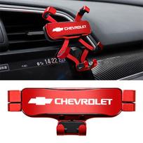 Zinc Alloy Car Styling Phone Holder Air Vent Mount Clip For Chevrolet Equinox Trailblazer Bolt Spark Tahoe Z71 Aveo Impala Trax