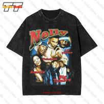 Nelly  Tour Lil Wayne Amerie Fabolous Big Tymers Rap Vintage Oversized TShirt OQCB S