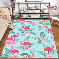 Pink Flamingo Pattern Rug for Stylish Living Spaces carpet for home sofa bedroom, gift 40cm x 60cm
