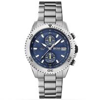 Hugo Boss 1513775 Men's Chronograph Vela Watch 44mm sidabras