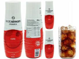 3X Syrop Sodastream Koncentrat Cola Classic Do Saturatora 9L Napoju Z 440Ml