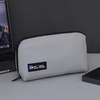 Wire USB Cable Organizer Bag Travel Earphone Powerbank Data Lines Storage Pouch Large Capacity Mouse Cable Bag pilka spalva