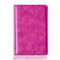 Premium Magnetic E-Reader Case Leather Soft Back Cover Anti-fall Microfiber Lining Folio Cover for Sony PRS T2 rožinė