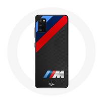 Coque Samsung Galaxy A41 BMW M Logo carbone