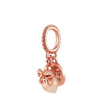 New DIY Cherry Blossom Glow Dark Firefly Charm Bead for Women Jewelry Bracelet Necklace Design