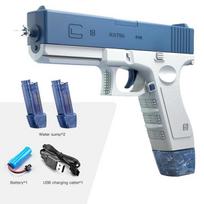 M416 Water Gun Electric Pistol Shooting Toy Summer Beach Outdoor Full Automatic Shoot Fun Toy For Children Boys Girl Adults Gift