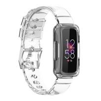 TPU integruotas dirželis „Fitbit Inspire 3“ laikrodžiui For Fitbit Inspire 3 skaidri