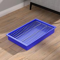 Small Dog Anti-Stepping Mesh Urinal with Elevated Iron Frame and Leak-Proof Manure Board Default