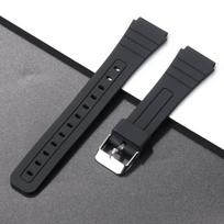 Soft Waterproof Silicone Watch Strap for Casio F91/AQ-S810W, 18mm 18mm juoda