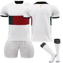 22/23 Portugalijos išvykos futbolo marškinėlių šortų kojinių komplektas Nauji šortai kojinės Suaugusiųjų dydžiai Apranga 2XL