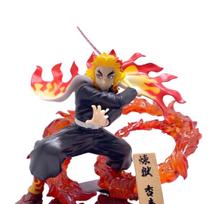 Figures Action Kamado Tanjirou Rengoku Kyoujurou Anime Figure Collect Decoration Figurine Children Model Toy Gift without box