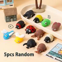 Squishy Mochi Fun Education Insect Squeeze Taba Squish Cartoon Animal Squeeze Stress Toys Party Decoration Birthday Gift For Kid
