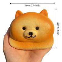 Cute Squishy Husky Bread Fidgets Toys Soft Dog Bread Venting Squeeze Toy Anti Stress Toy For Adults Gifts For Kids Adults Children's Birthday Gift