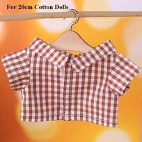 Fashion New Doll Clothes For 10/15/20Cm Doll T-Shirt Multicolors Doll Hoodies Cute Doll Outfit Diy Doll Accessories